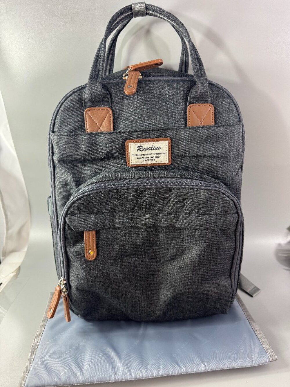 NWOT RUVALINO Diaper Bag Backpack, Multifunction Travel Pack